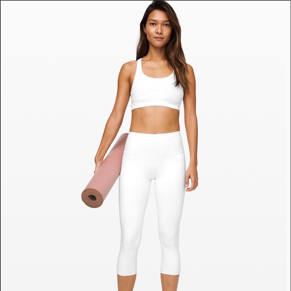 Lululemon Athletica NWT White Wunder Under HR 21”